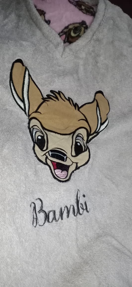 Disney Bambi Plush Fleece Pajama Top - Soft Winter Loungewear for Women