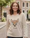 Warm & Cozy Disney Bambi Embroidered Fleece Loungewear Top
